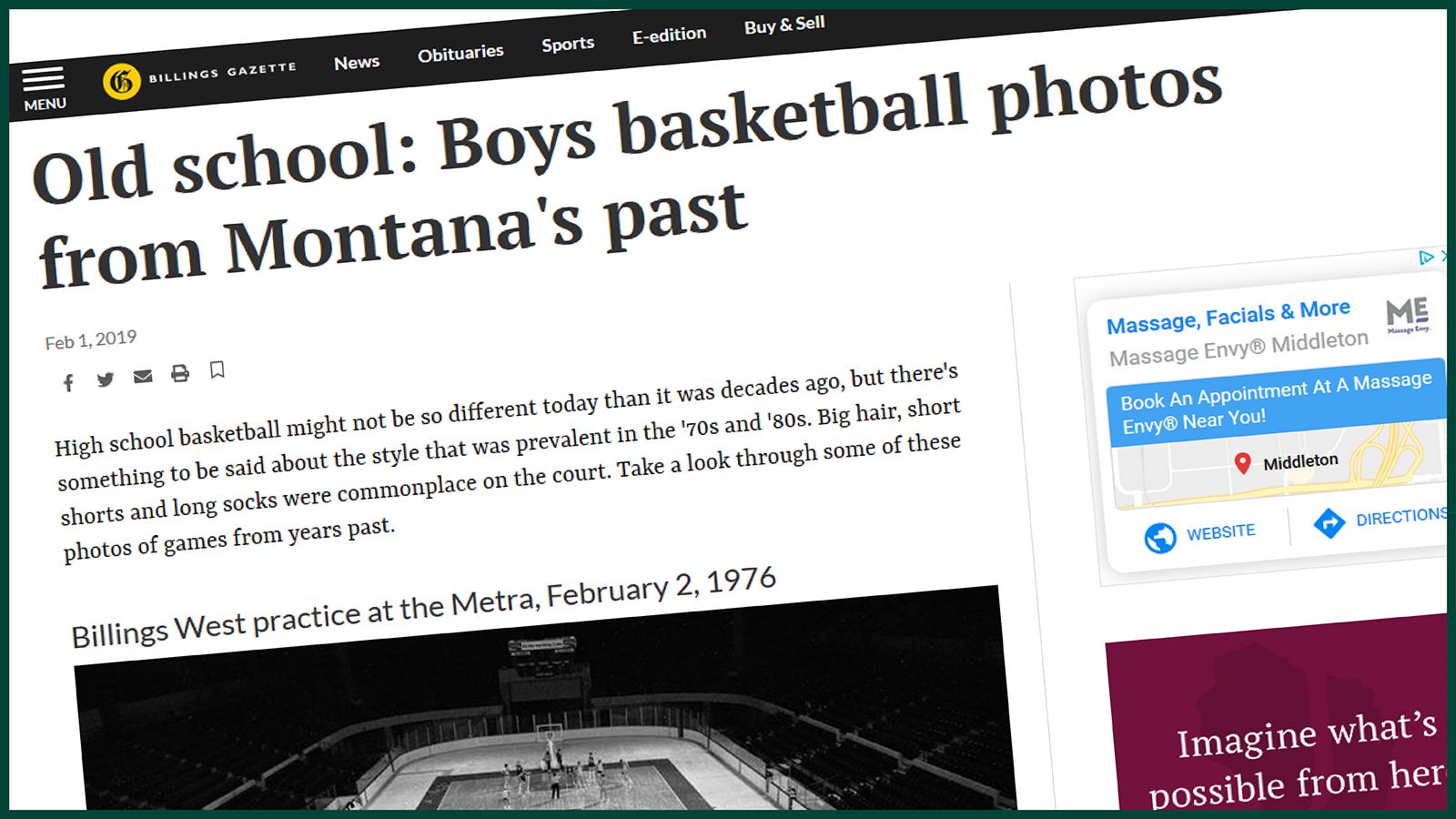 8. Wrap-up of sports